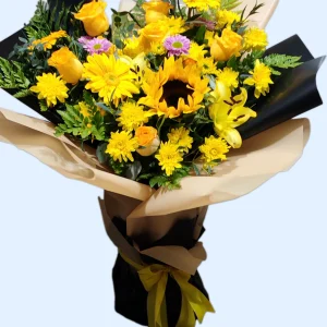 Bouquet elegante resplandor