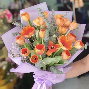 Ramo de 20 tulipanes