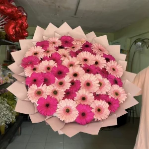 Maxi bouquet de 40 gerberas