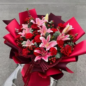 Bouquet rojo amor
