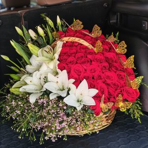 Canasta floral